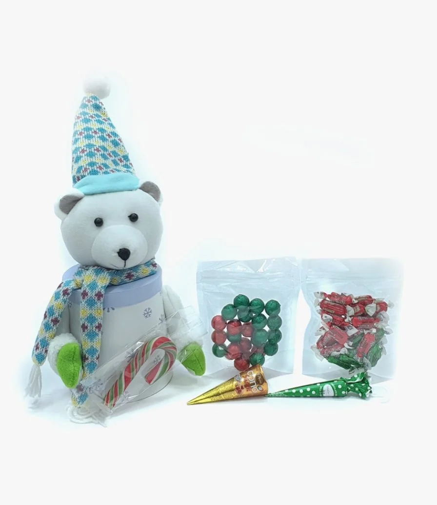 Winter Bear Box with Sweet Treats by Candylicious