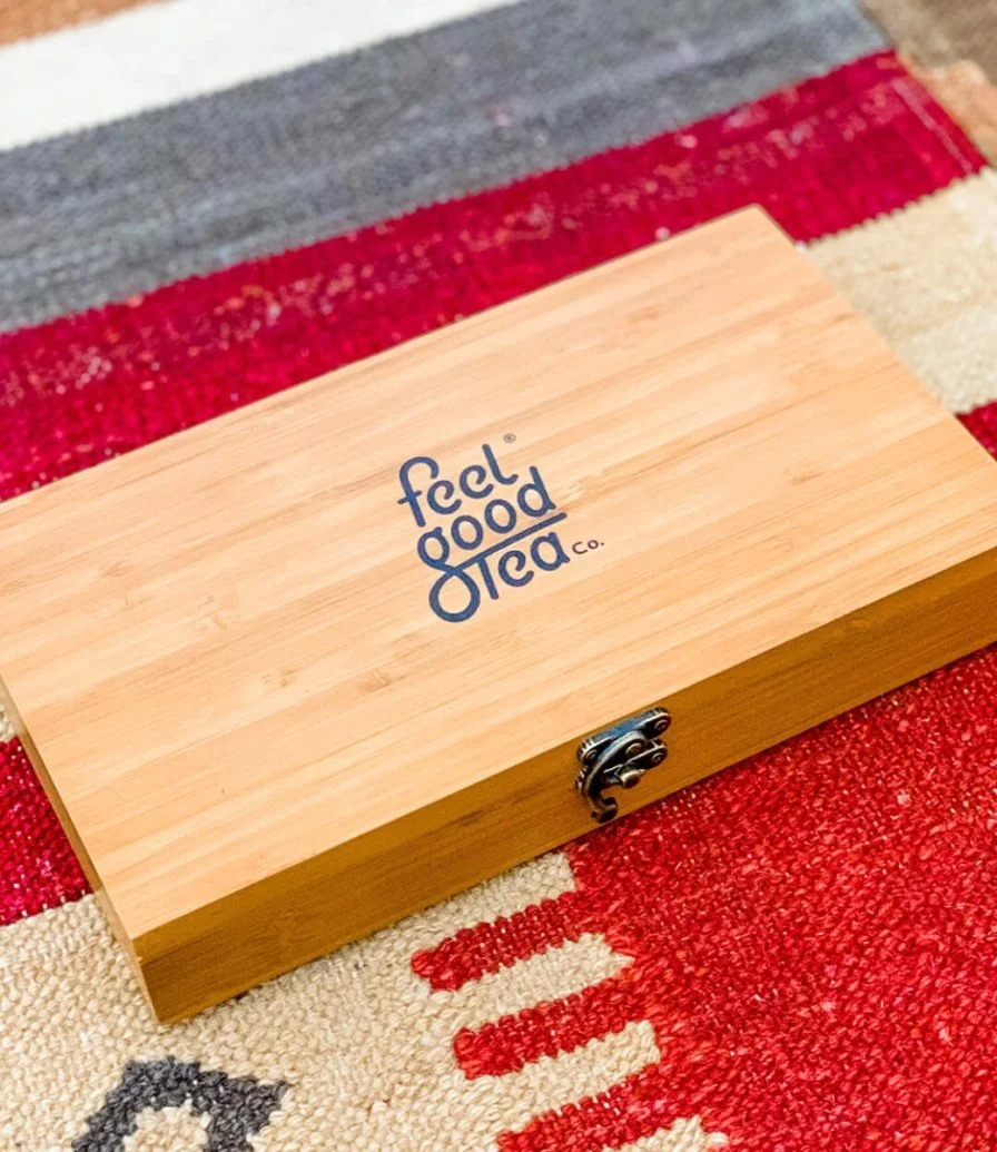 Wooden Box by Feel Good Tea