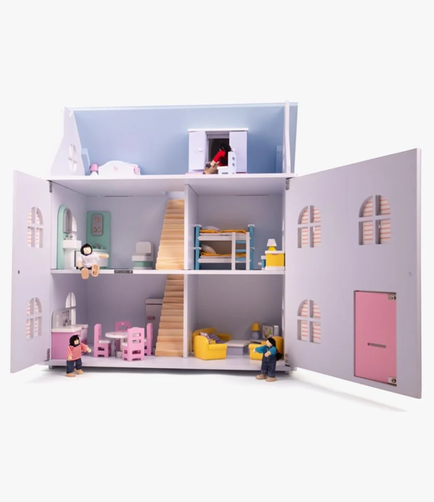 Wooden Doll House Furniture Set - Kitchen by Tidlo