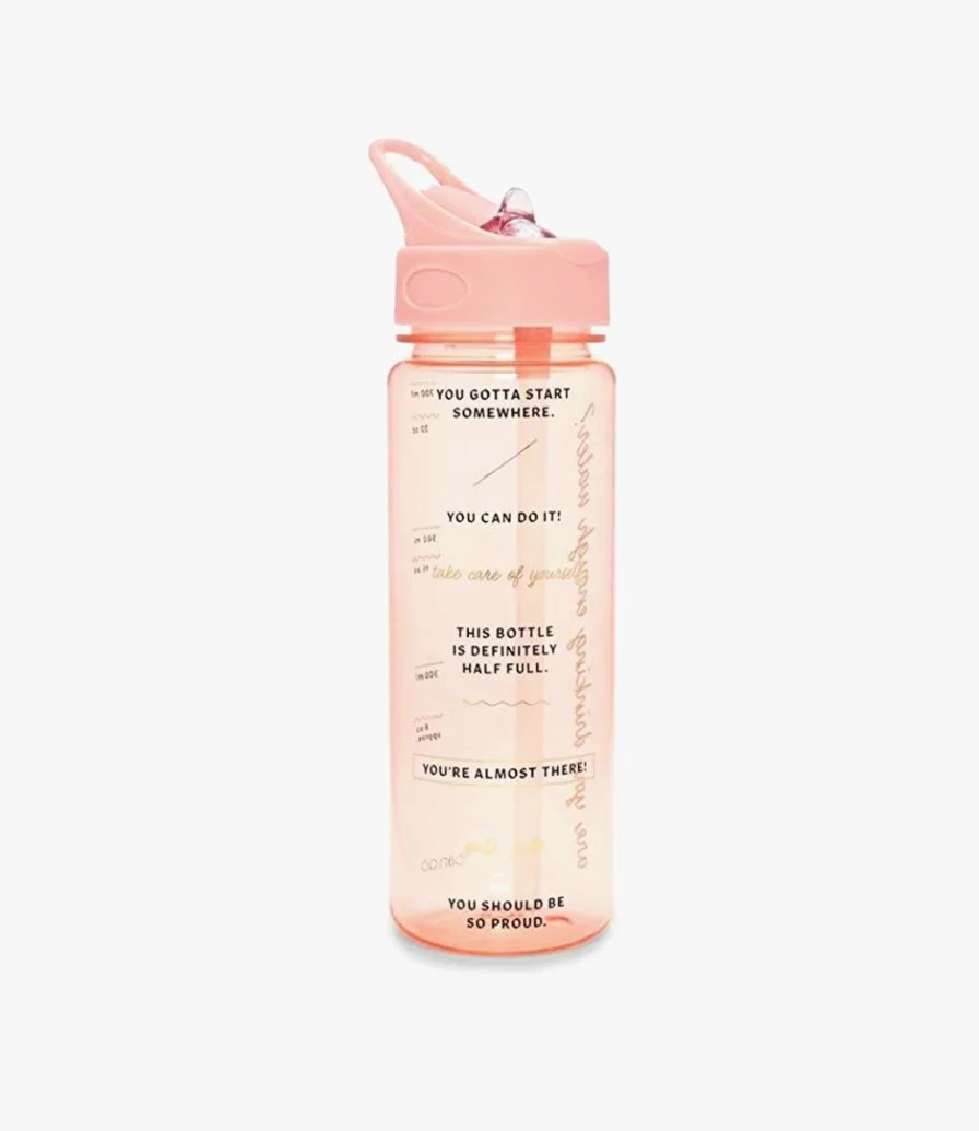 Work It out Water Bottle - Drinking Enough Water by Bando