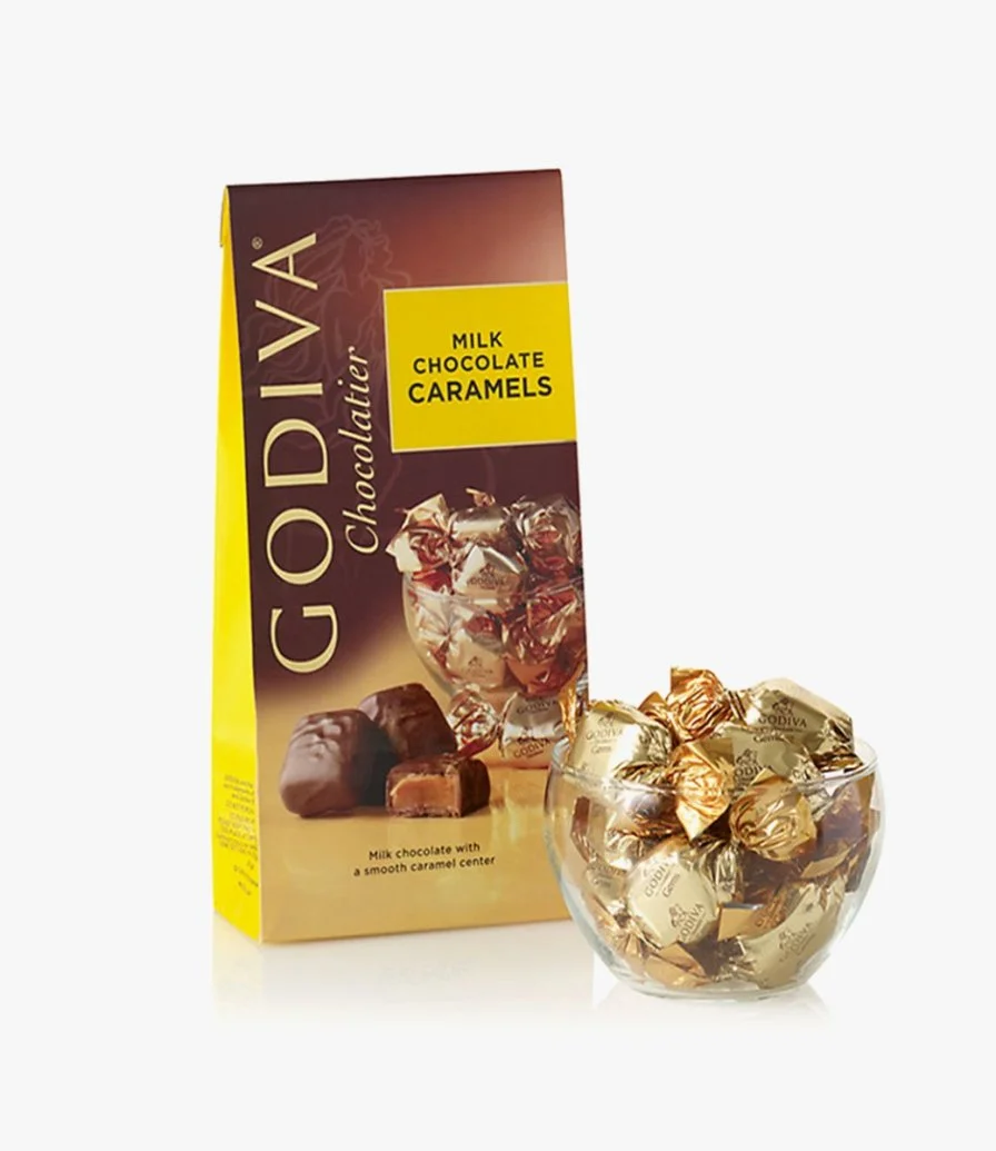 Wrapped Milk Chocolate Caramels from Godiva 