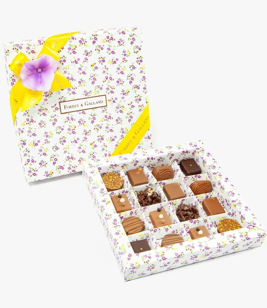 Yellow Mother's Day Chocolate Box 