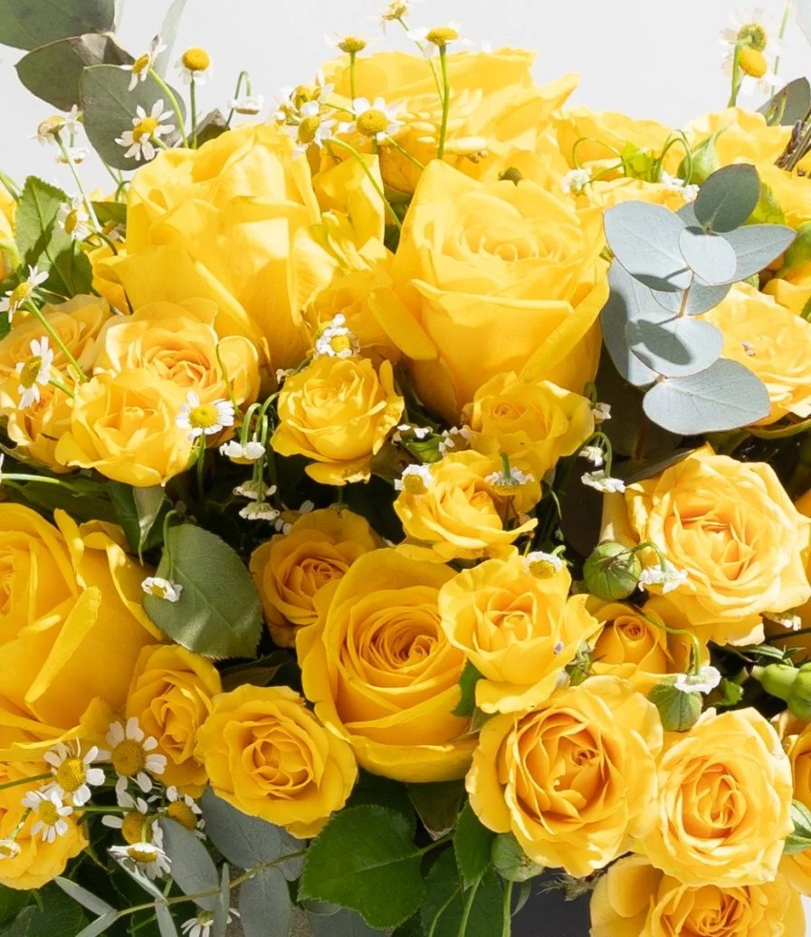 Yellow Rose Enchantment Arrangement