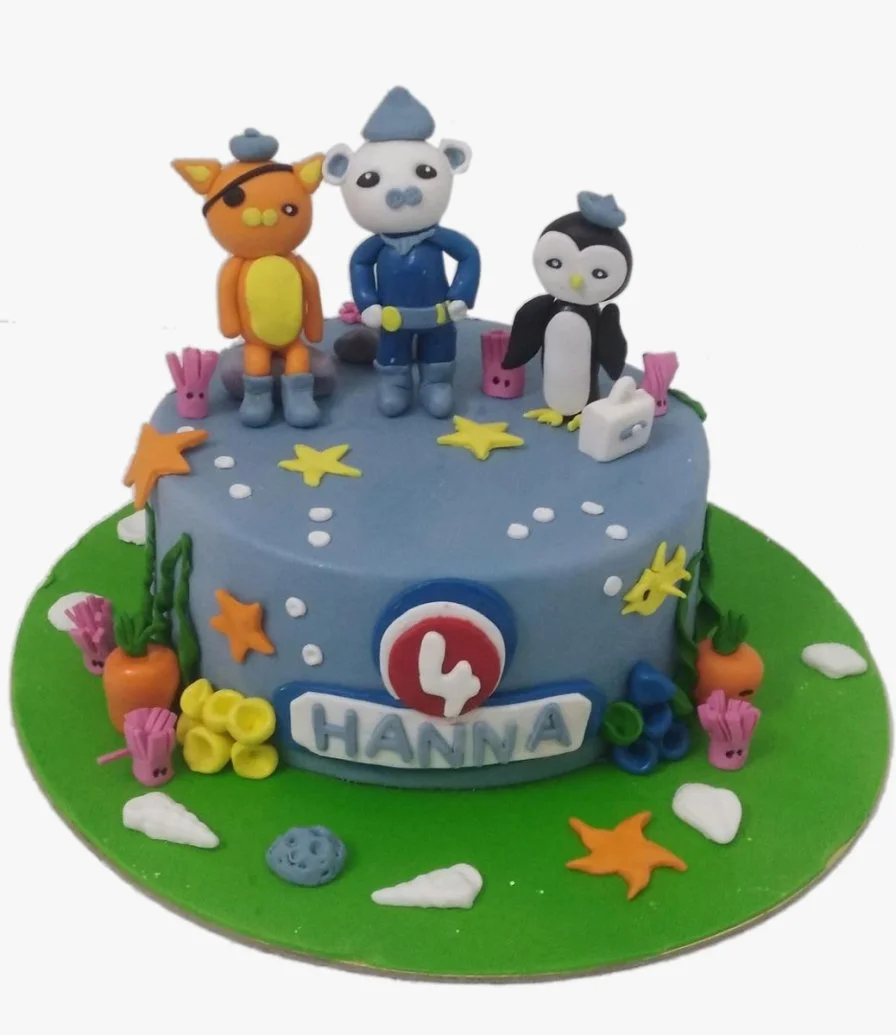 Zoo 3D Birthday Cake