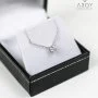 Diamond Necklace (White Gold) 
