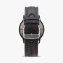 Black Leather Strap Watch by ATOP 