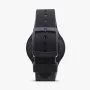 Black Rubber Strap Watch by ATOP 