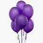 Purple Helium Latex Balloons 