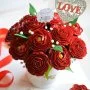 Valentine's Bouquet Cupcakes 
