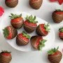 12 Milk Chocolate Covered Strawberries by Godiva