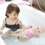 دمية الطفلة أنابيل تتعلم السباحة 