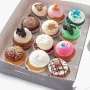 Gift Pack of Assorted Cupcakes by Haute Cupcakes (Pack of 12) 