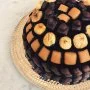 Silver Moroccan Tray: Manara by Mirzam Chocolate