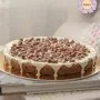 White Galaxy Cookie Cake 