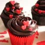 Multi-hearts Chocolate Cupcakes by Sugar Sprinkles 
