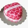 Pinky Valentine's Heart Cake by Sugar Sprinkles 
