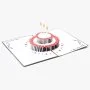 Cake & Candles 3D Pop up Abra Cards