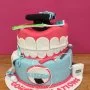 The Dentist Graduation Cake by Sugar Sprinkles