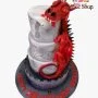 Dragon 3D Birthday Cake