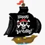 Happy Birthday Pirate Balloon