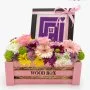 Purple Mom Embroidery Flower Bundle by Khoyoot