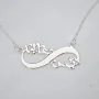  Arabic Infinity Names Customized Necklace 