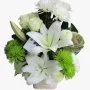 The Shades of White Flower Bouquet