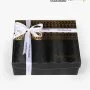صندوق الشوكولاتة والبقلاوة الأسود من ماستيكاشوب - 3 أدراج