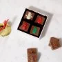  علبة شوكولاتة بلجيكية للكريسماس 4 قطع من  إن جي دي