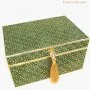 Green Forest Velvet Date Box
