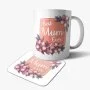 Best Mum Ever Floral Mug & Coaster