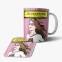 Super Mom Pop Art Mug & Coaster
