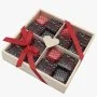 Love Theme Wooden Chocolate Tray by Le Chocolatier