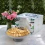 Pink Elegance Flower Arrangement with Luxury Plates Box By Anoosh