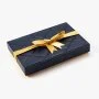 Rectangle Dark Blue Luxury Box By Bostani  - Small