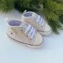 Silver Baby Sneakers By Fofinha