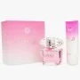 Versace Bright Crystal Gift Set (EDT 90 ml + EDT 10 ml + Black Pouch) 