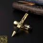 "I am Arab" pen engraved with Thuluth calligraphy 