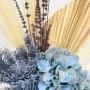 Baby Blue Artificial Flower Arrangement 