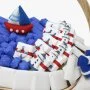 Baby Boy Nautical Decorated Chocolate Basket By Le Chocolatier