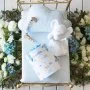Baby Cloud Security Lovey and Pacifier Holder By Fofinha