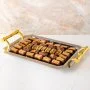 Baklawa and tray arrangement by NJD