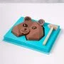 Bear Face Pinata Chocolate by NJD