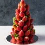  فراولة بشكل شجرة الميلاد من إن جيه دي