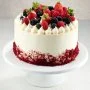 Berry Red Velvet Cake By Cake Social