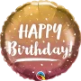 Pastel Confetti Happy Birthday Balloon
