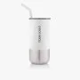 Borculo - Change Collection Insulated Tumbler With Reusable Straw - White