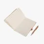 BORSA - eco-neutral set of A5 Cork Fabric Hard Cover Notebook and Pen