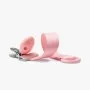 Candy Pink woodelodie Pacifier Clip by Elli Junior