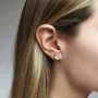 Caroline Svedbom Classic Stud Earrings Vintage Rose